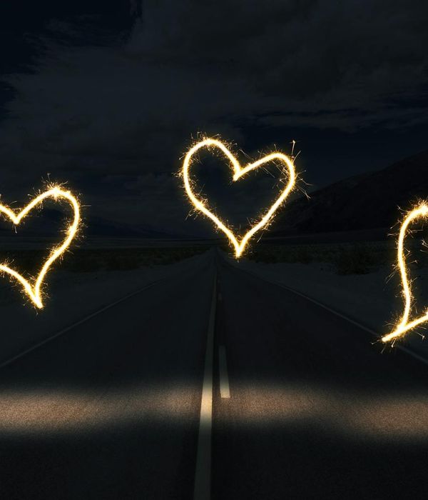 Abstract glowing heart shape representing cardiovascular wellness support